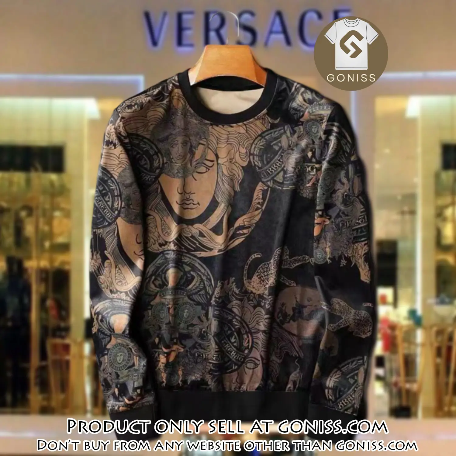 Versace luxury ugly sweater for winter lzu1406 gn0936111